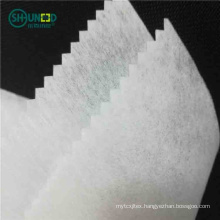 50 GSM Crisp Embroidery Backing Paper  Tear Away Embroidery Backing Wholesale Garment nonwoven interlining Backing fabric